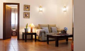 Posezení v ubytování Casa Rural La Loma