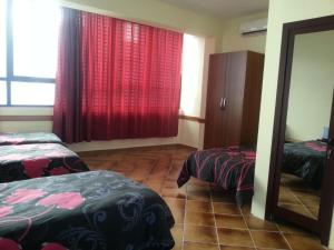 Letto o letti in una camera di Hotel Kurtabeg