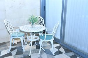 מרפסת או טרסה ב-Luxury Rooftop Apartment in Netanya