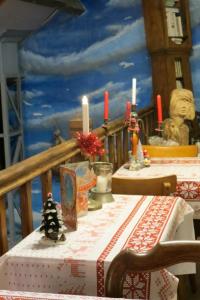 Restaurace v ubytování Le Chant Des Fees