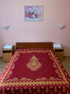 Postel nebo postele na pokoji v ubytování Inn on Zhytomyrska