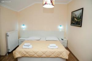 Postel nebo postele na pokoji v ubytování Hotel EDEA