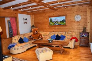 Posezení v ubytování Chalet Belmont