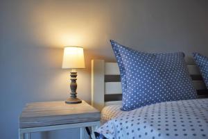 Posteľ alebo postele v izbe v ubytovaní Art apartment on Rynok Square