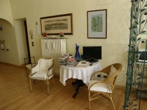 Μια τηλεόραση ή/και κέντρο ψυχαγωγίας στο Residenza al Fillungo