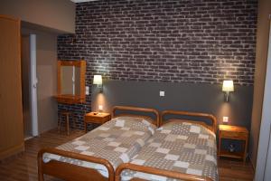 Giường trong phòng chung tại Anna Studios +43 ảnh