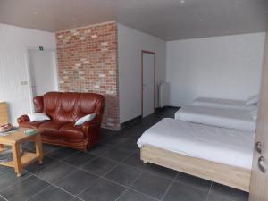 Postel nebo postele na pokoji v ubytování B&B De Linde