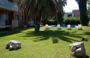 Zahrada ubytování SG Costa BCN Apartments