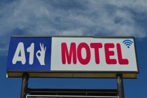 Majutusasutuses A1 Motel And Campground olev sertifikaat, autasu, silt või muu dokument