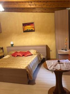 Posteľ alebo postele v izbe v ubytovaní B&B Melius