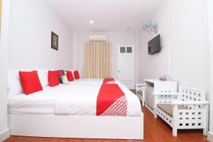 En eller flere senger på et rom på Nha Trang Pearl Hotel