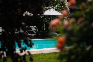 The swimming pool at or close to Landhaus Hindenburg