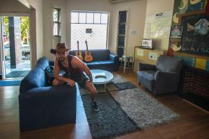 Istumisnurk majutusasutuses The Hive Hostel - Traveler Friendly, Passport Only