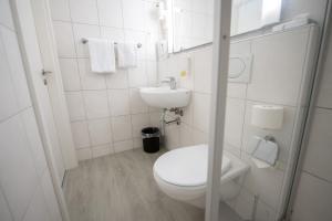 Koupelna v ubytování Airporthotel Grenchen