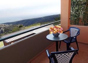 Nespecifikovaný výhled na hory nebo výhled na hory při pohledu z bed and breakfast