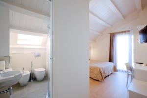 Kúpeľňa v ubytovaní Hotel Lux