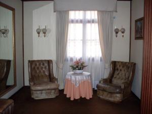 Istumisnurk majutusasutuses Hotel Mercurio