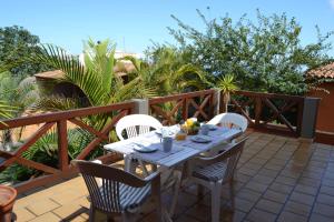 Balkon lub taras w obiekcie Finca Los Castaños