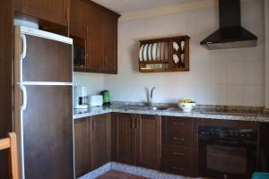 Kuchnia lub aneks kuchenny w obiekcie Finca Los Castaños
