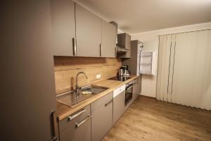Kuchyň nebo kuchyňský kout v ubytování Landhaus zur Tanne + 8 fotografií