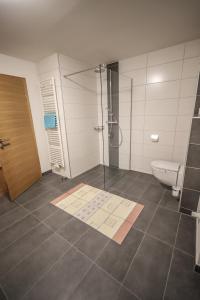 Koupelna v ubytování Landhaus zur Tanne