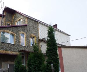 Budova, kde se aparthotel nachází