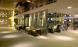 Fitness centrum a/nebo fitness zařízení v ubytování Regent Taipei