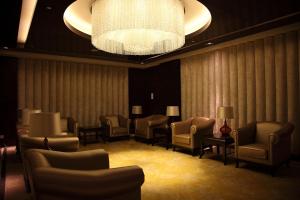 上海中航泊悦酒店（中国国际航空公司）的休息区