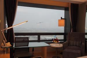 上海中航泊悦酒店（中国国际航空公司）的休息区