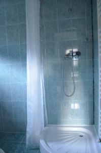 Kylpyhuone majoituspaikassa Vila Iulia