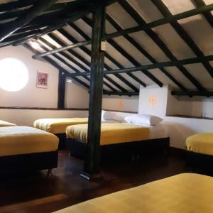 Cama o camas de una habitación en Cedron Hostel