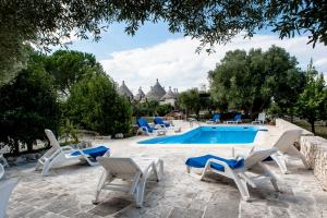 Bazén v ubytování Trullo Dimora della Valle nebo v jeho okolí