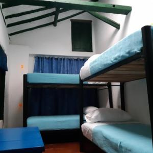 Litera o literas de una habitación en Cedron Hostel