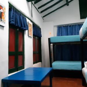 Cama o camas de una habitación en Cedron Hostel