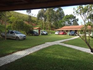 Zahrada ubytování Pousada Viajantes do Tempo