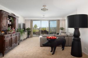 Телевизор и/или развлекательный центр в Luna Blu - Luxury B&B +6 фотографий