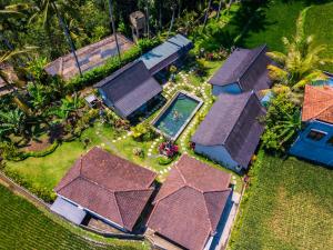 Zahrada ubytování Buda Cottage Ubud
