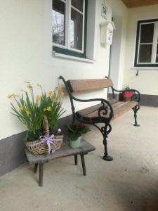 Balkón nebo terasa v ubytování Apartment Vorderstoder