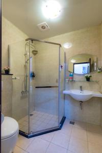 Koupelna v ubytování Han Tian B&B