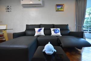 Posezení v ubytování Hua Hin Beachfront Condo