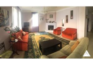 Posezení v ubytování My House in Bakuriani