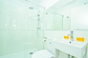 Kúpeľňa v ubytovaní NineSuites