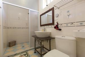 Phòng tắm tại Gengmengyuan B&B