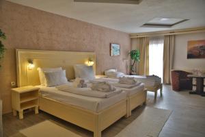 Katil atau katil-katil dalam bilik di Hotel Centar Balasevic