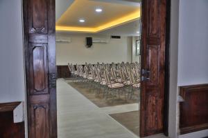 Ruang duduk di Hotel Centar Balasevic