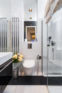 Vonios kambarys apgyvendinimo įstaigoje Aquarius Residence by TKC