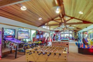 Bilik permainan di Silver Star Retreat