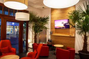 O lounge ou bar de Hotel Specht