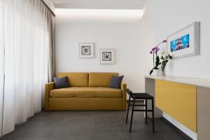 Posezení v ubytování nautilus b&b suite design