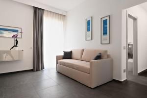 Posezení v ubytování nautilus b&b suite design